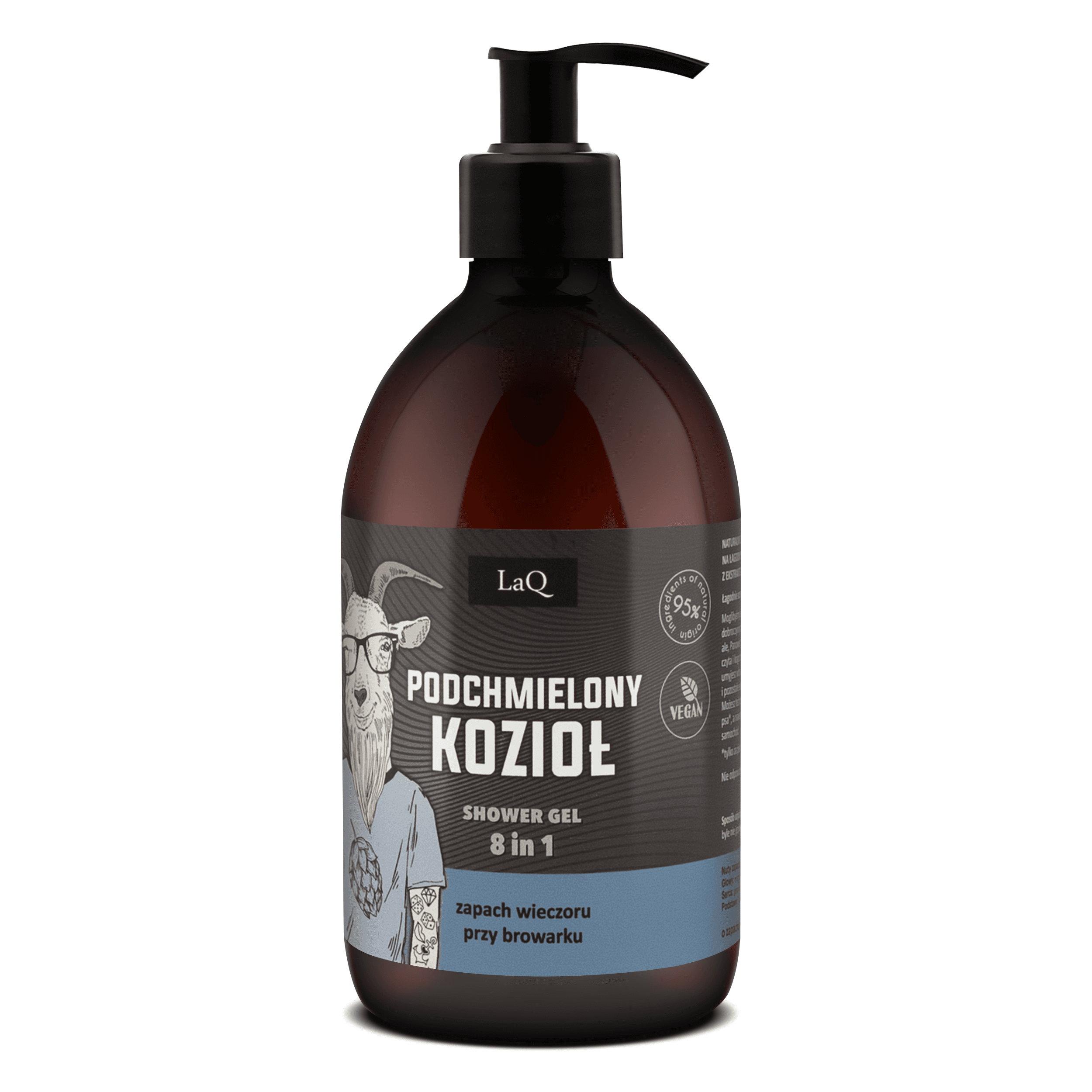 Niezbędnik Gentlemana - 3 x żel pod prysznic 500 ml CZARNY